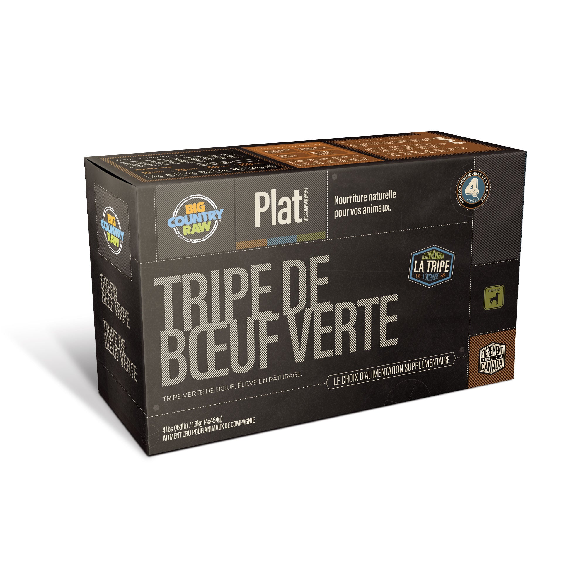 BCR-trippe boeuf verte