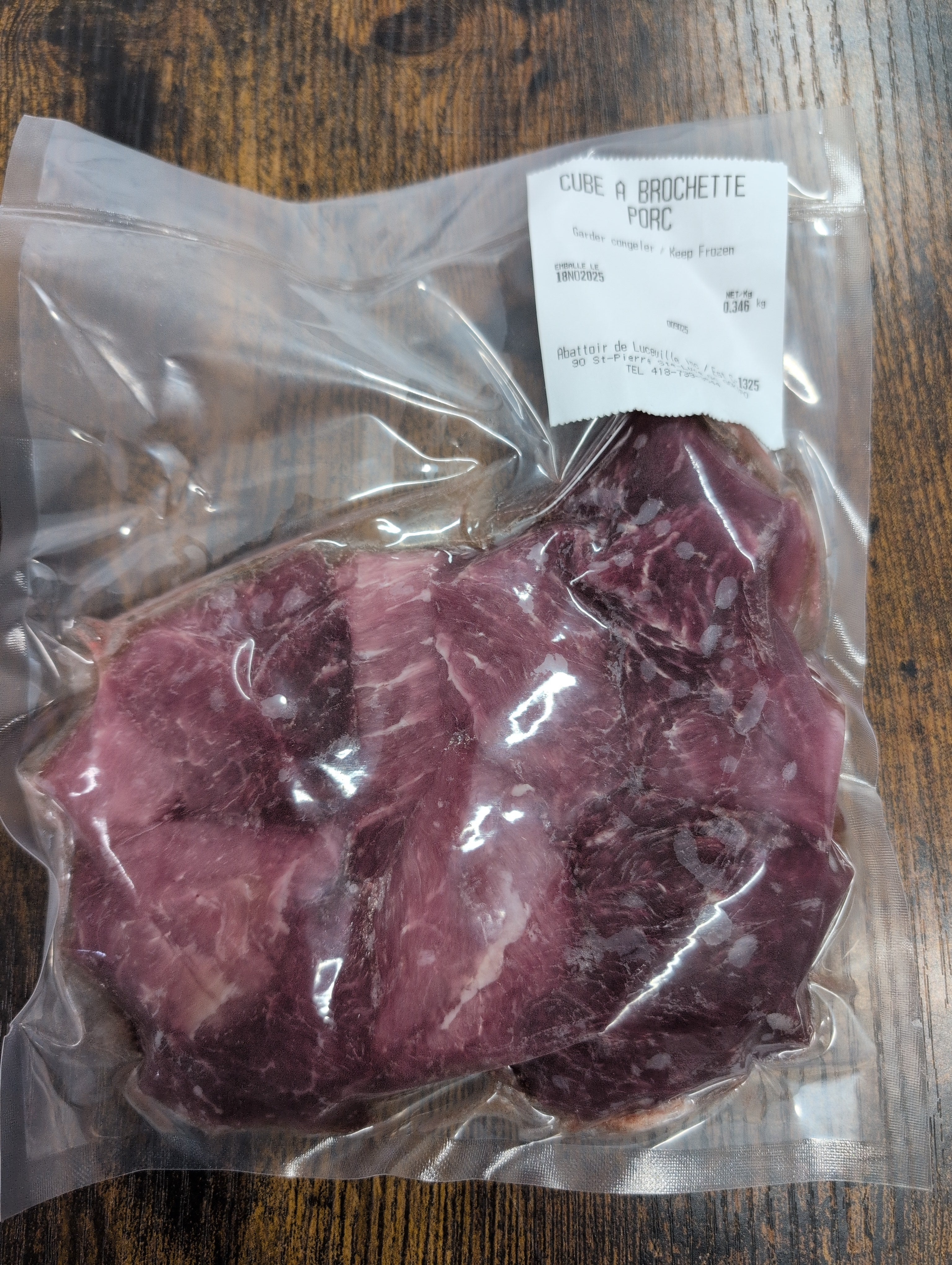 MANGALITSA - Cubes à brochettes